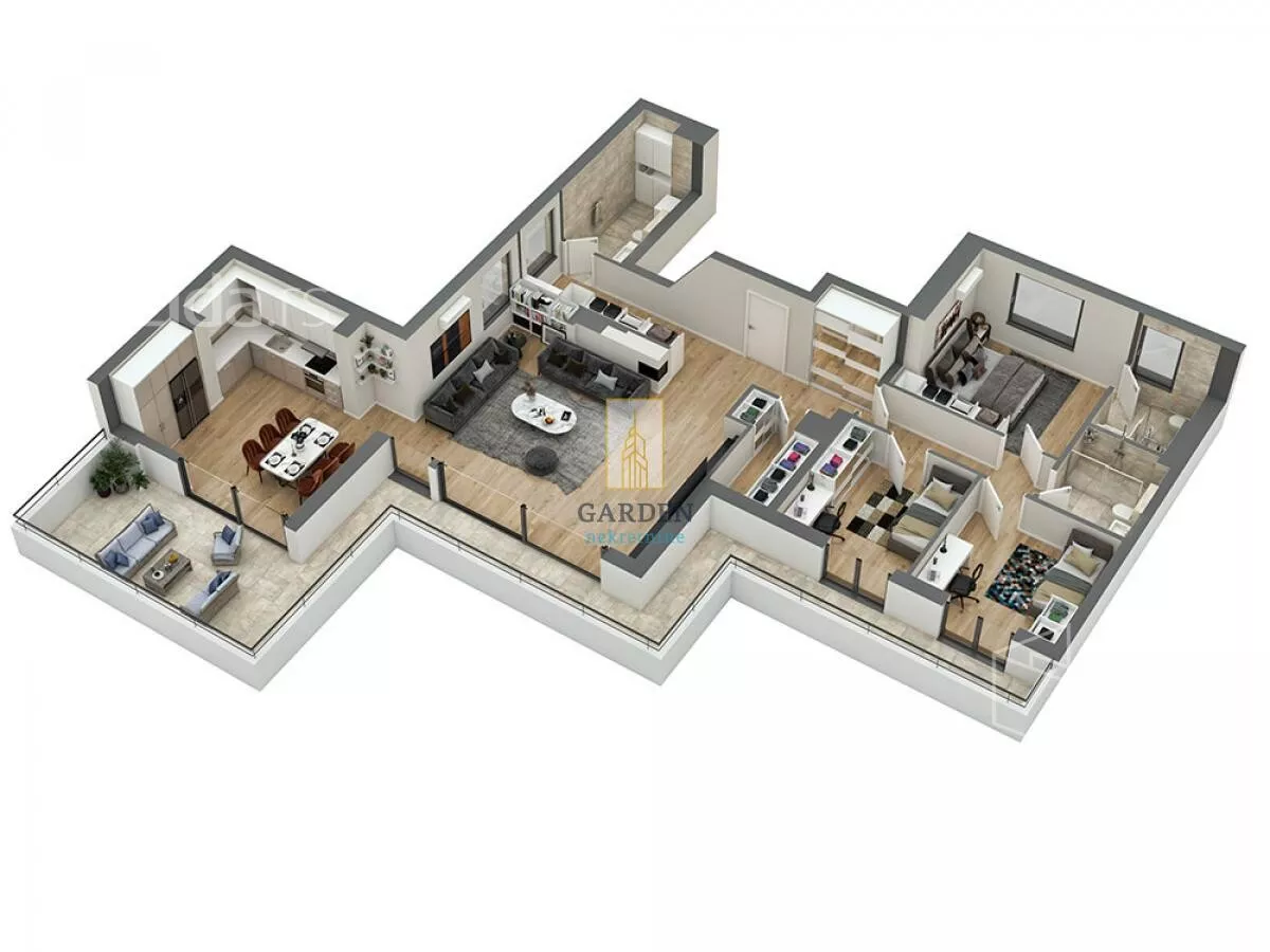 Petosoban stan | 4zida