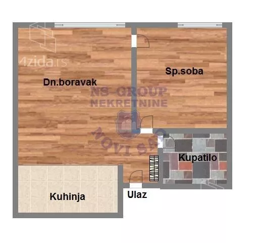 Dvosoban stan | 4zida