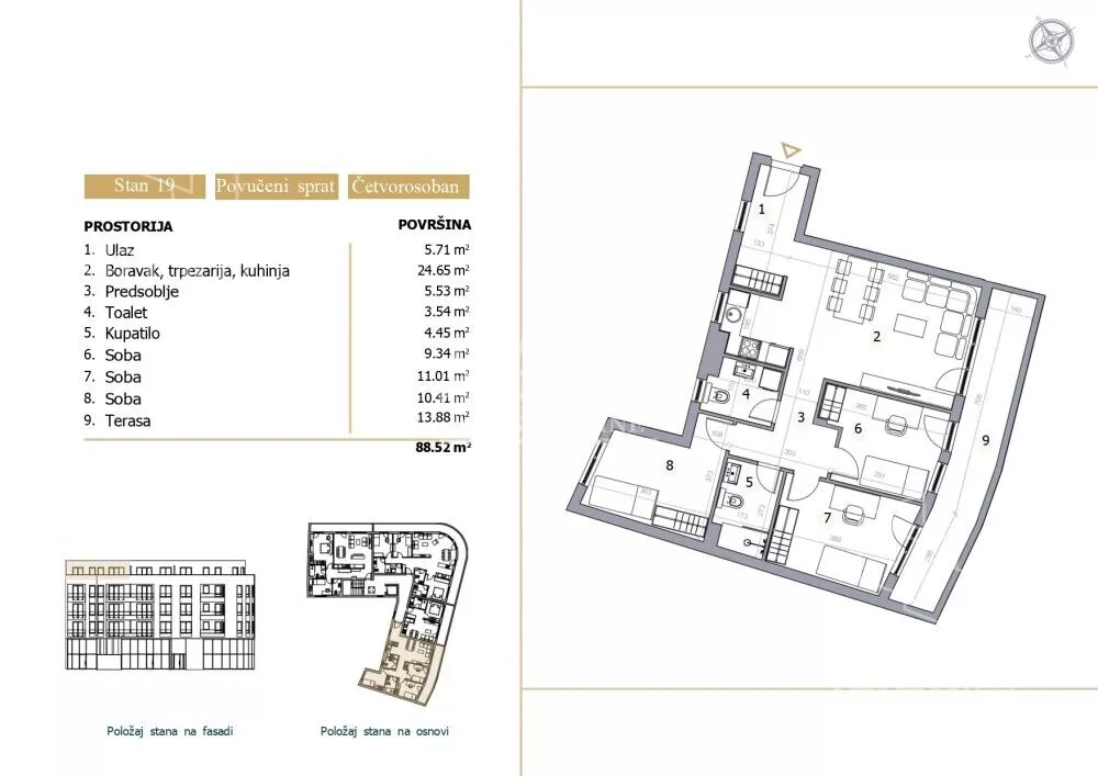 Četvorosoban stan | 4zida