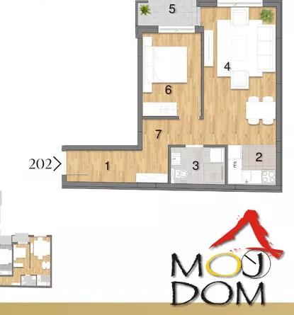 Stan na prodaju · 49 m² · Telep, Gradske lokacije, Novi Sad