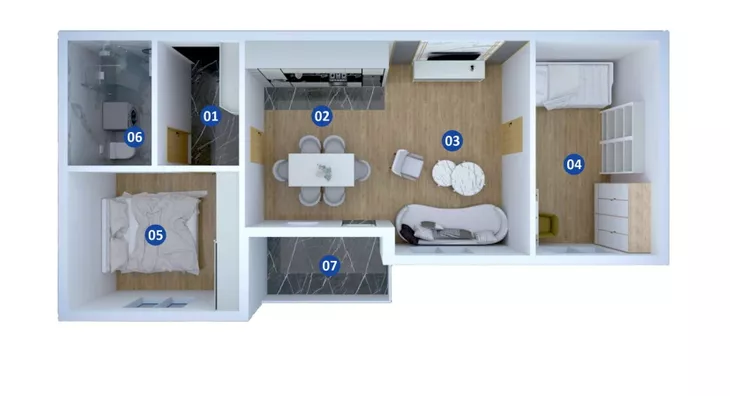 Dvoiposoban stan | 4zida