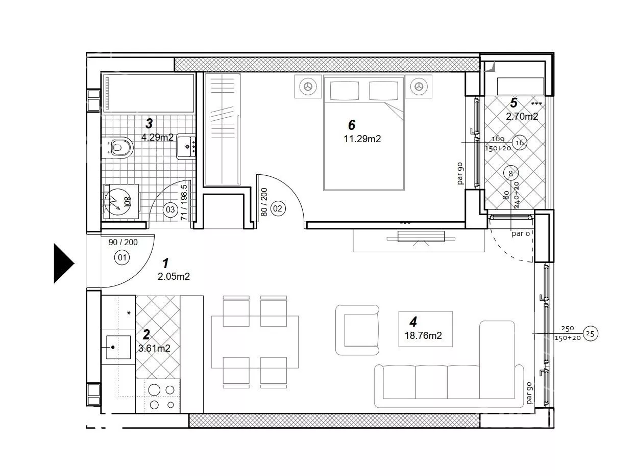 Dvosoban stan | 4zida