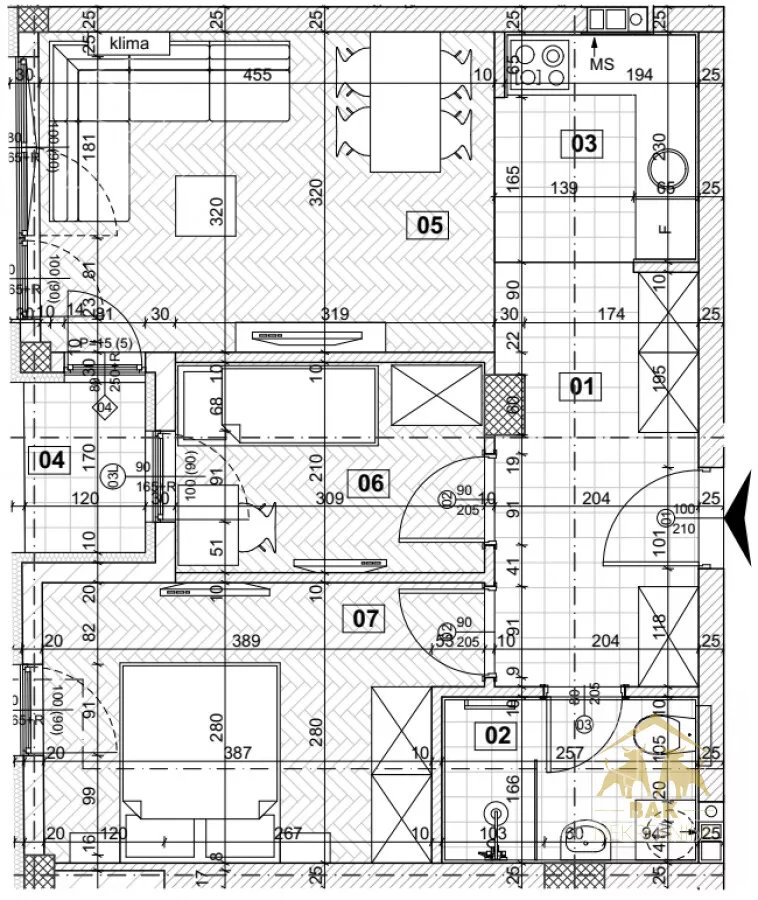 Trosoban stan | 4zida