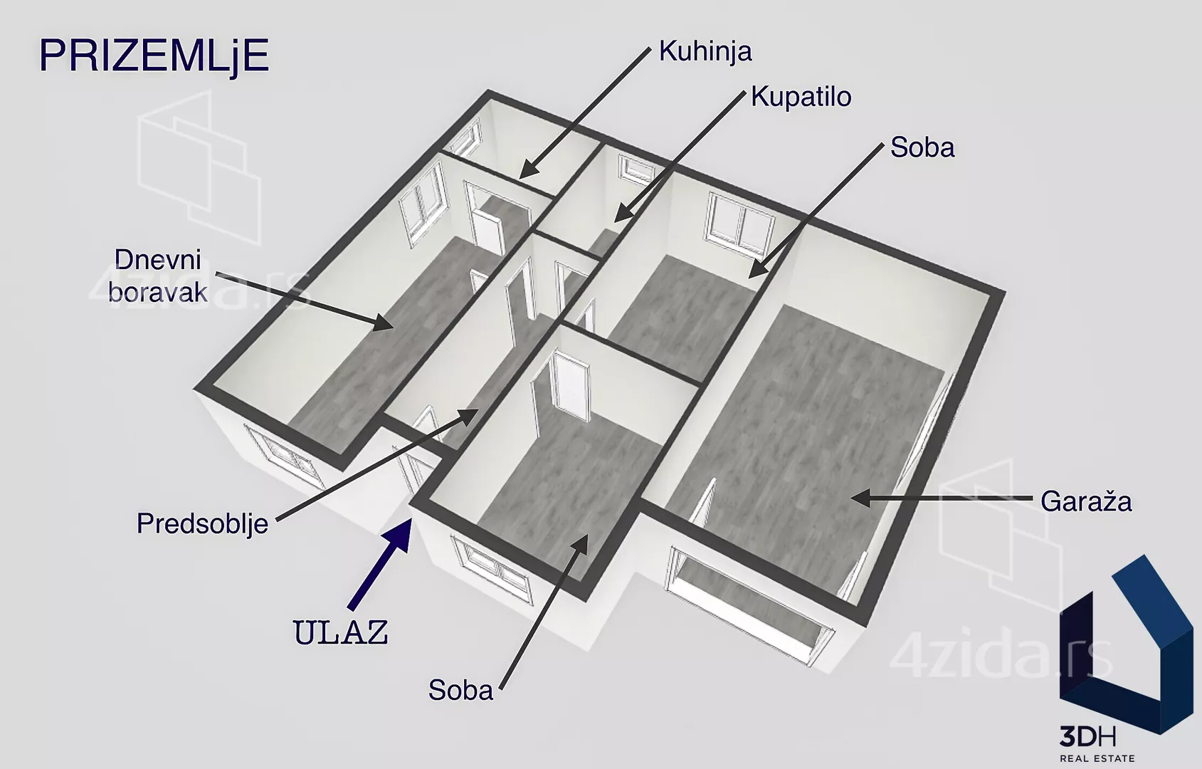 2-etažna kuća | 4zida