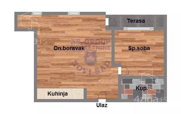 Dvosoban stan | 4zida