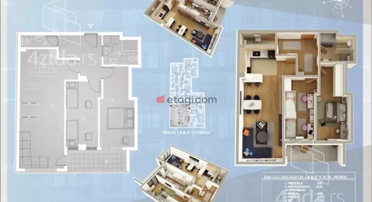 Dvosoban stan | 4zida