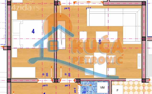 Dvosoban stan | 4zida