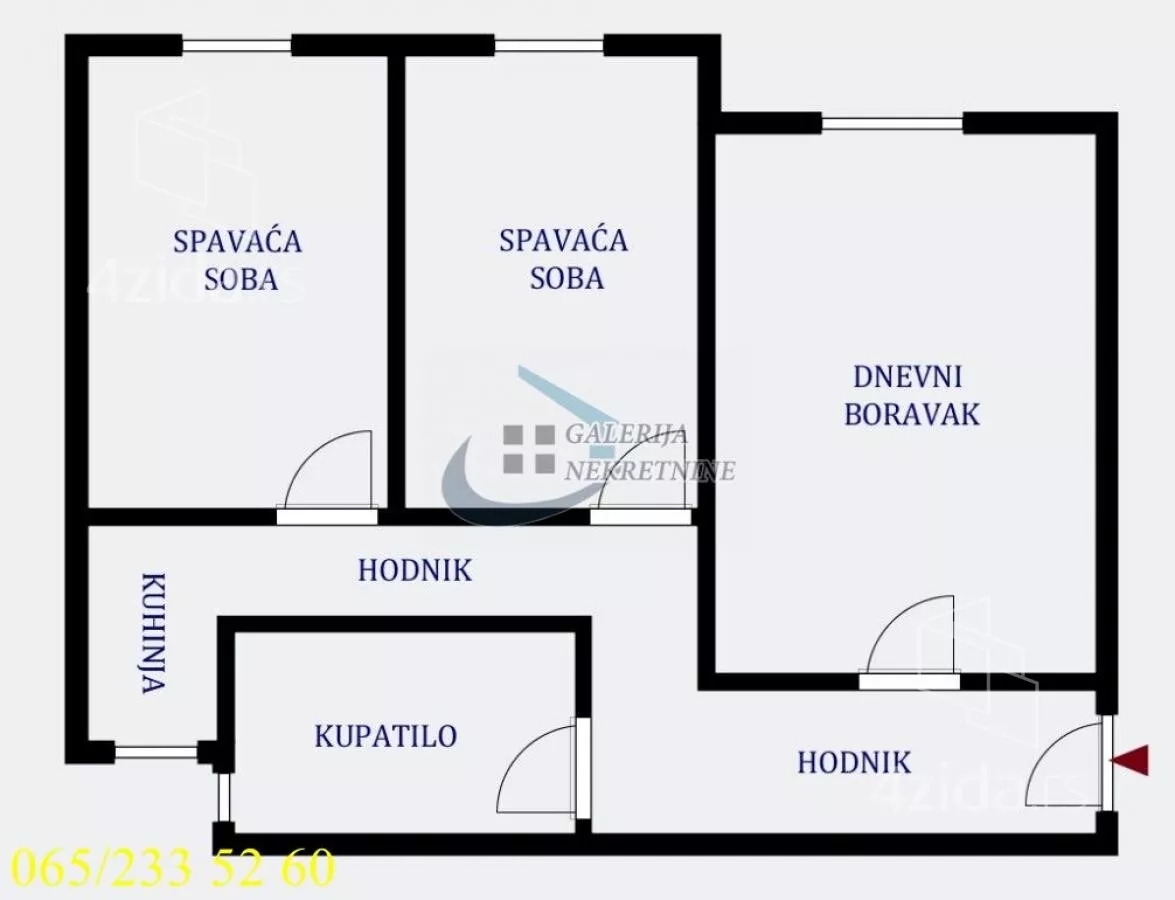 Dvoiposoban stan | 4zida