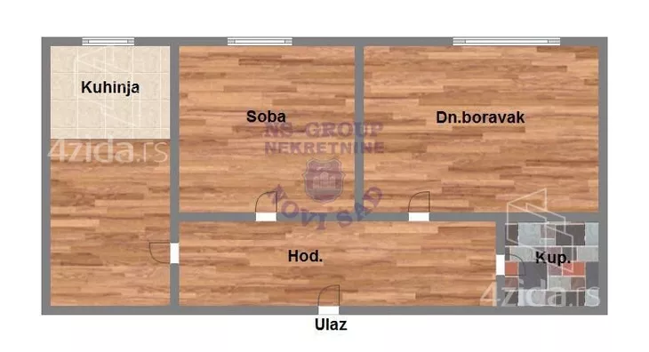 Dvosoban stan | 4zida