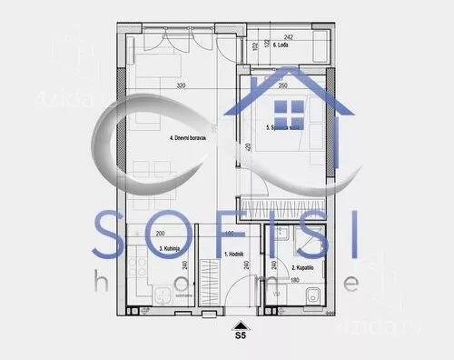 Dvosoban stan | 4zida