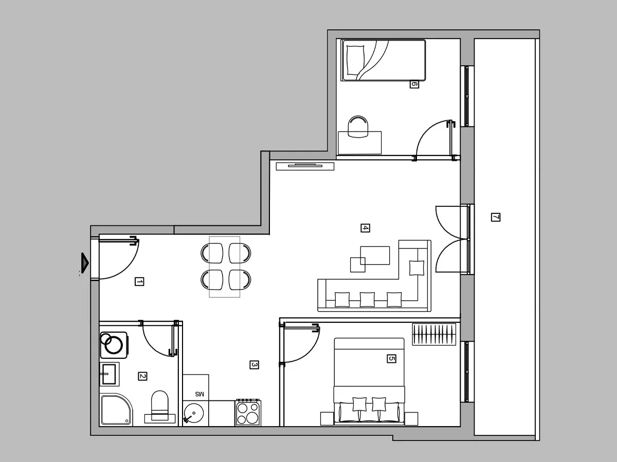 Dvoiposoban stan | 4zida