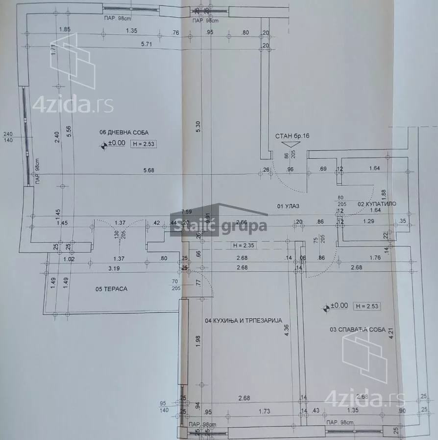 Dvosoban stan | 4zida