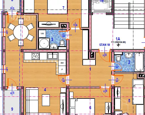 Četvorosoban stan | 4zida