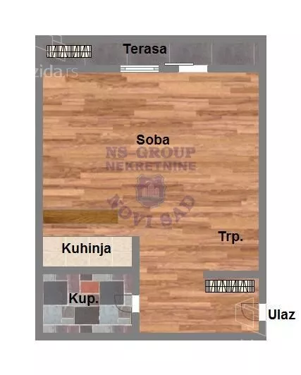 Garsonjera | 4zida
