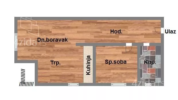 Dvosoban stan | 4zida