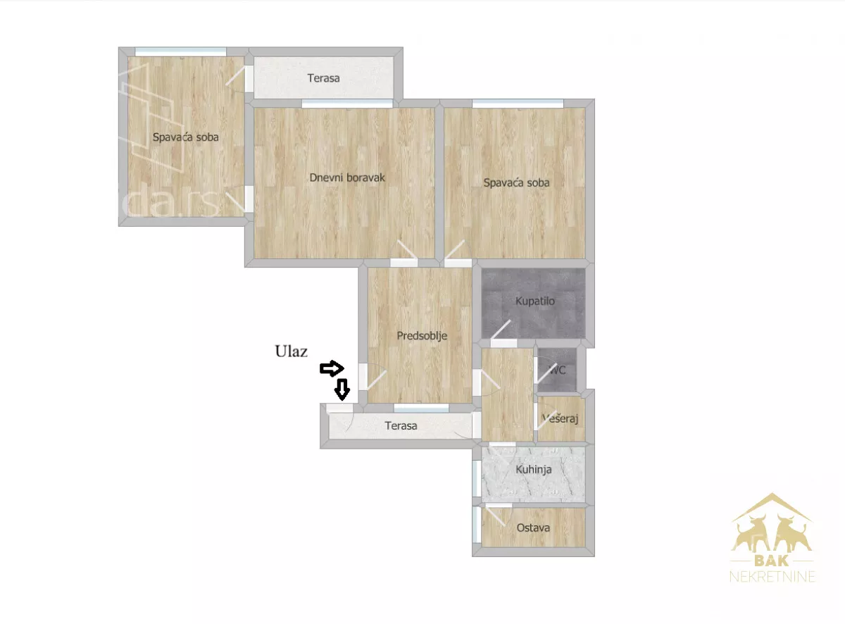 Troiposoban stan | 4zida