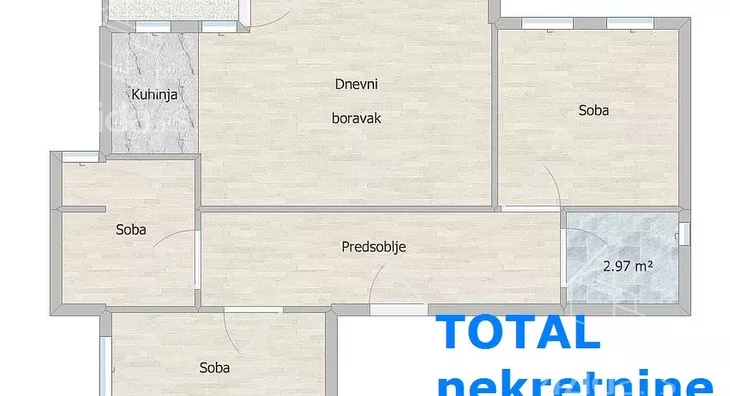 Troiposoban stan | 4zida