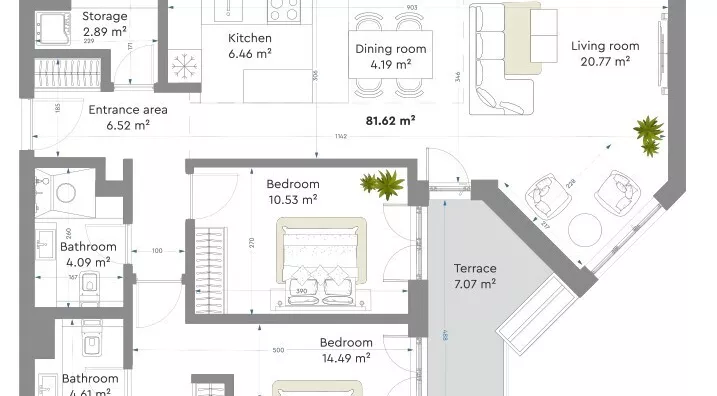 Četvorosoban stan | 4zida