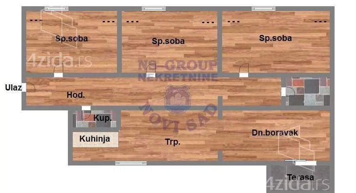 Četvorosoban stan | 4zida