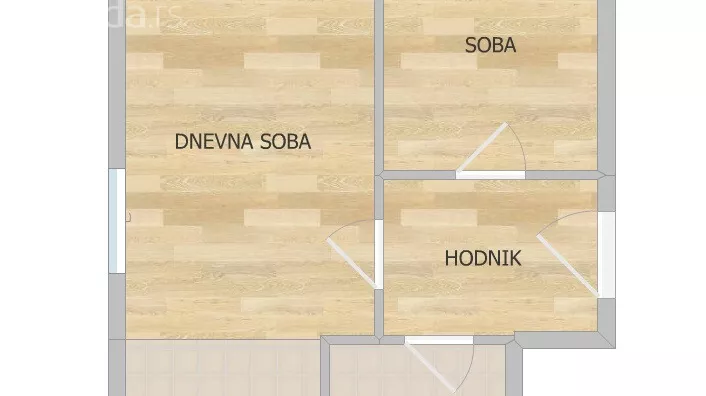 Jednoiposoban stan | 4zida