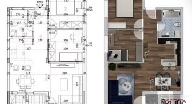 Dvoiposoban stan | 4zida