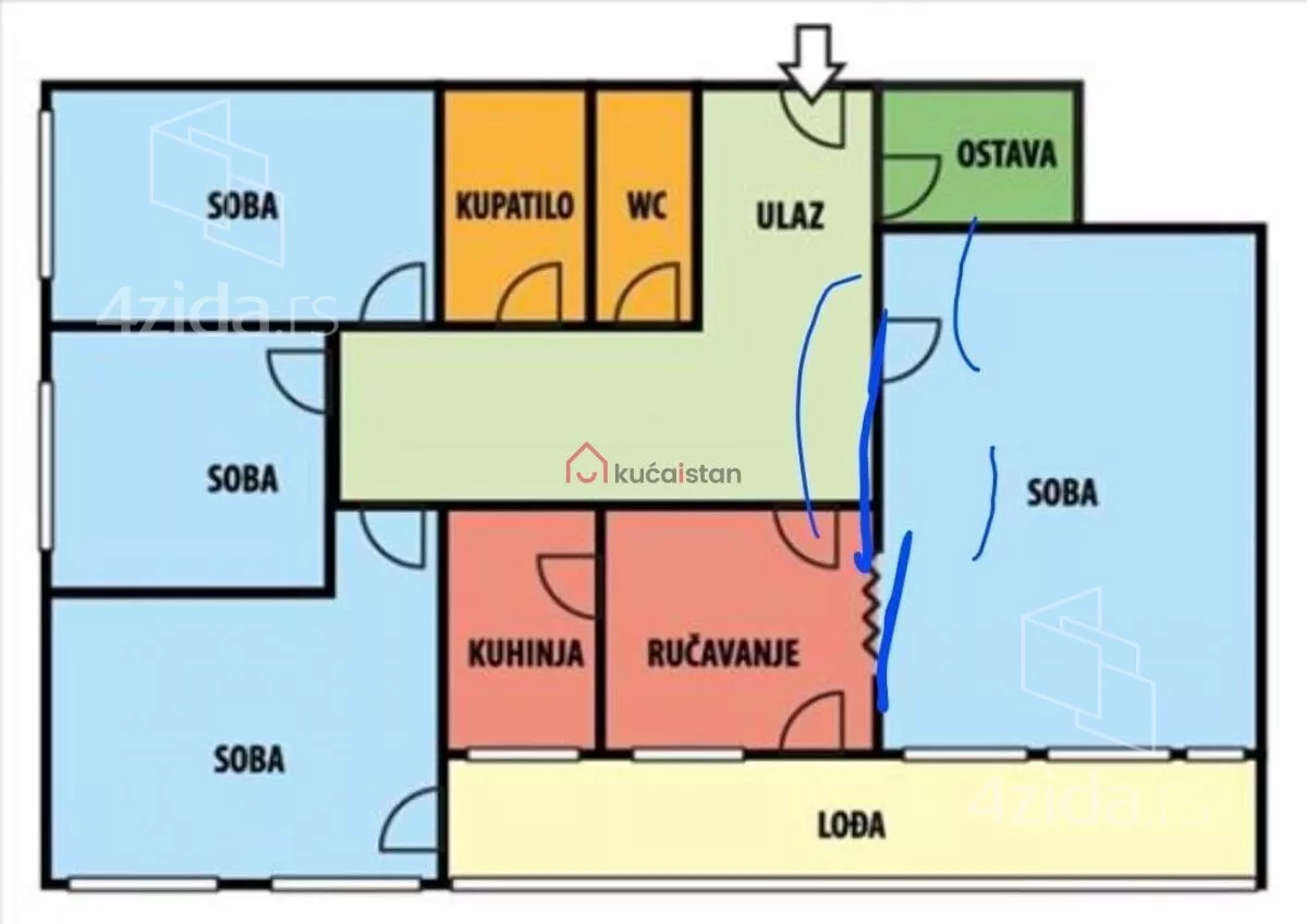 Četvorosoban stan | 4zida