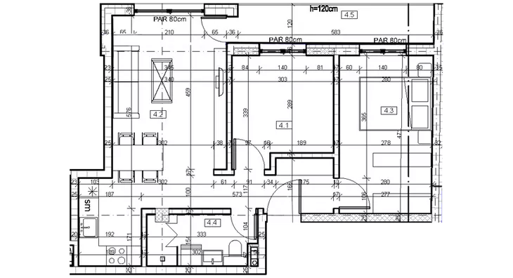 Trosoban stan | 4zida