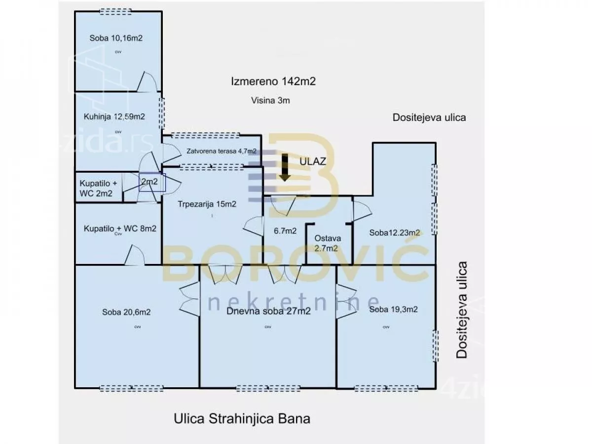 Petosoban stan | 4zida