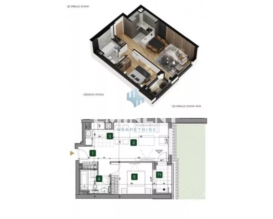 Dvosoban stan | 4zida