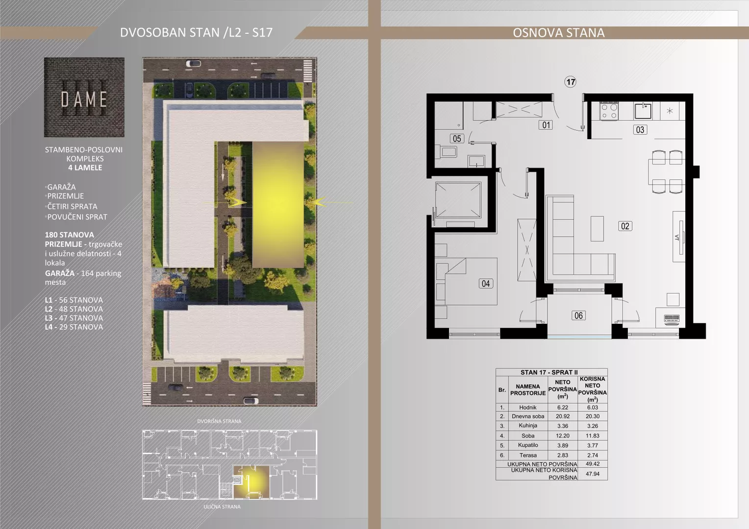 Dvosoban stan | 4zida