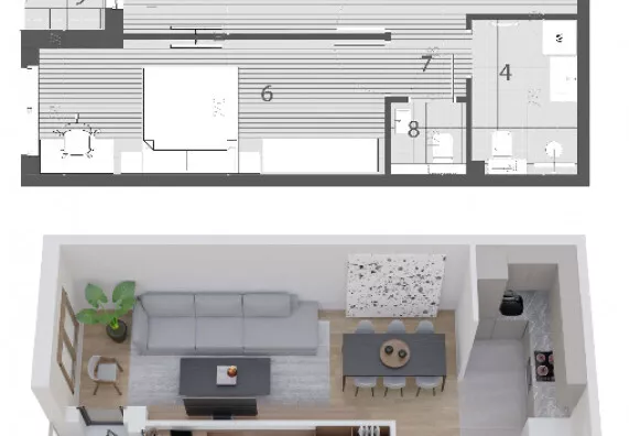 Trosoban stan | 4zida