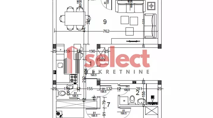 Troiposoban stan | 4zida