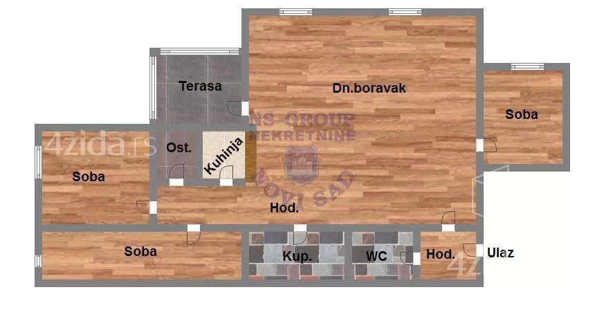 Četvorosoban stan | 4zida