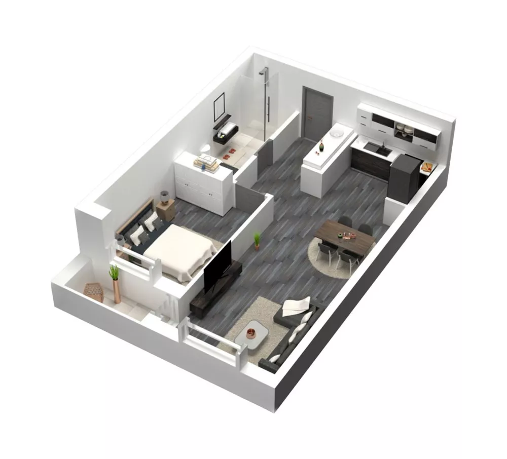 Jednoiposoban stan | 4zida