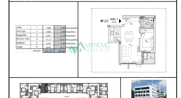 Dvosoban stan | 4zida