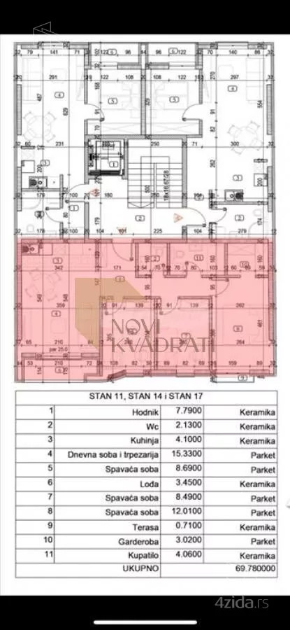 Četvorosoban stan | 4zida