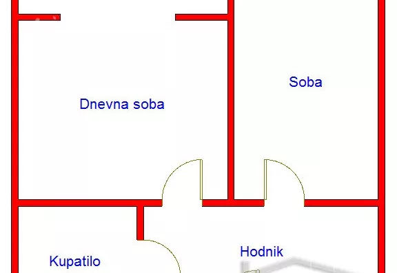 Jednoiposoban stan | 4zida