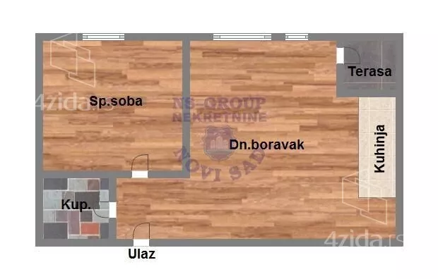 Dvosoban stan | 4zida