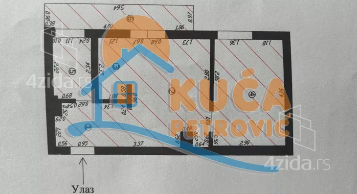 Jednoiposoban stan | 4zida