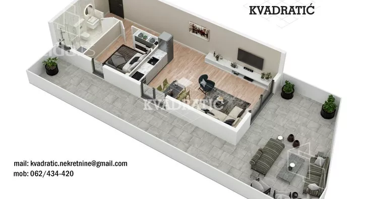 Dvosoban stan | 4zida