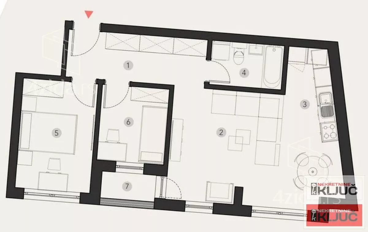 Dvoiposoban stan | 4zida