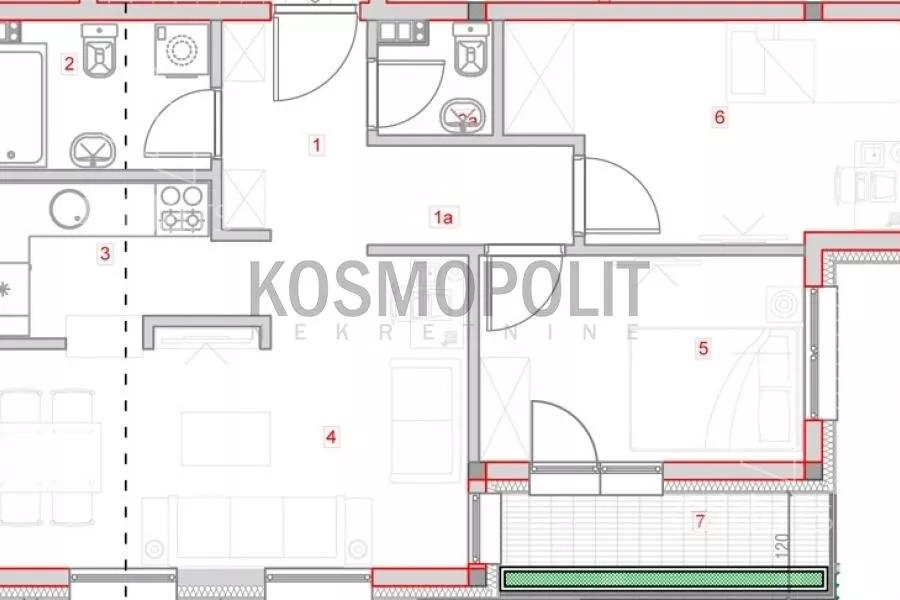 Trosoban stan | 4zida