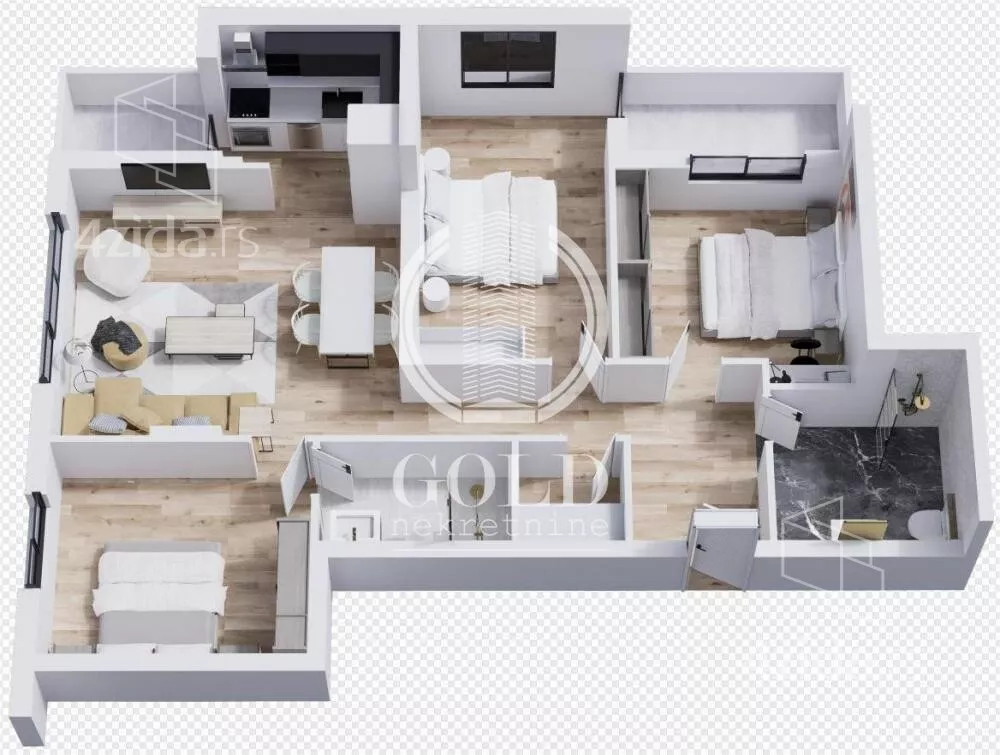 Četvorosoban stan | 4zida