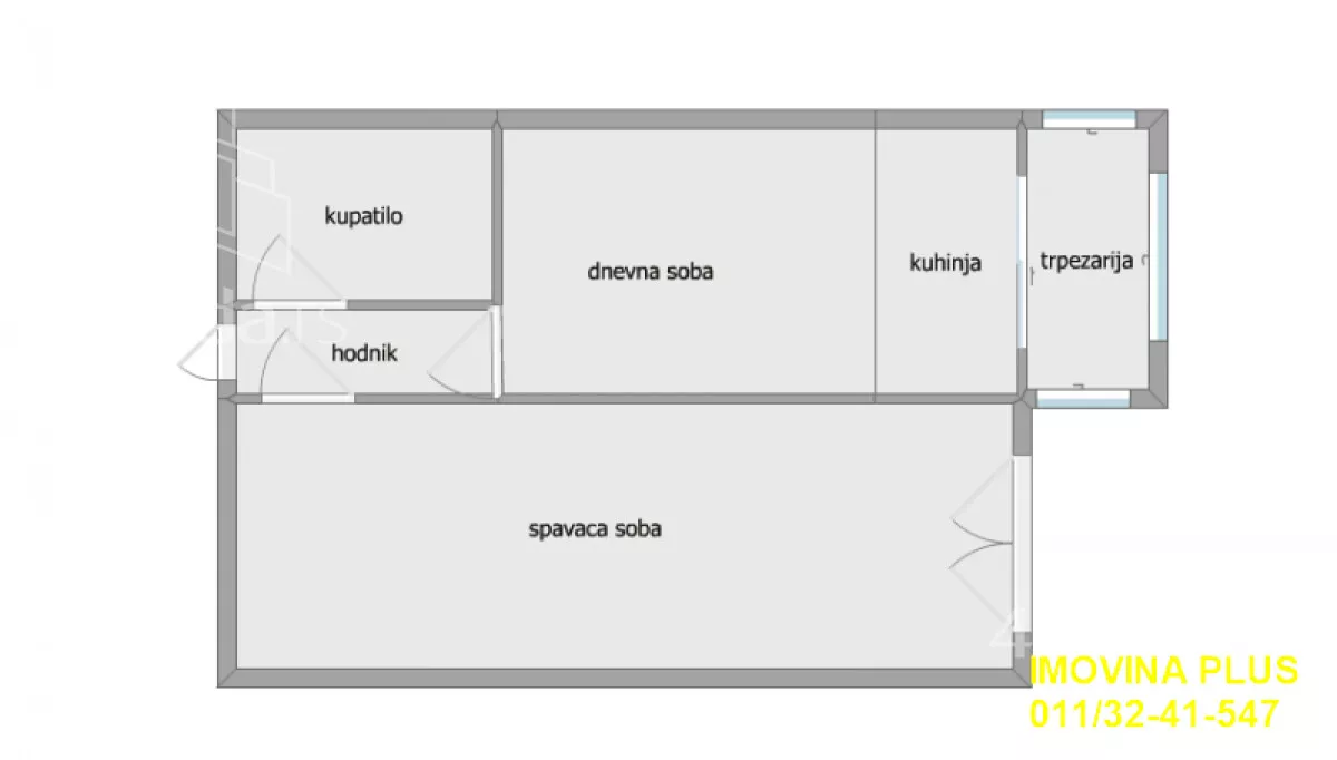 Dvosoban stan | 4zida