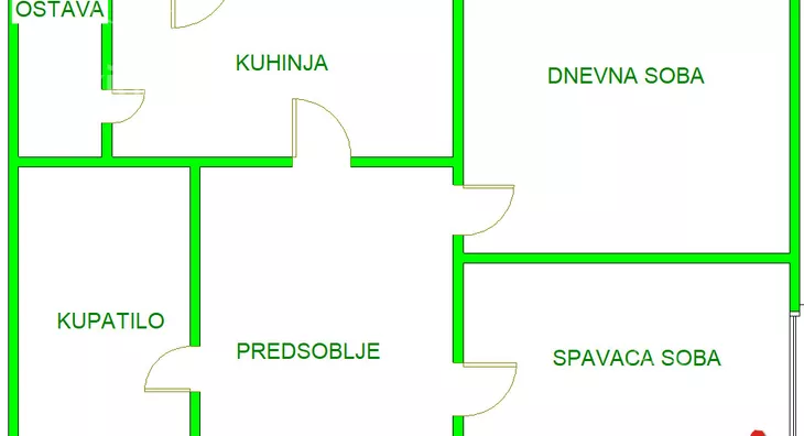 Dvosoban stan | 4zida