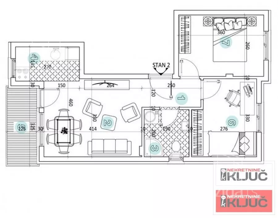 Dvoiposoban stan | 4zida