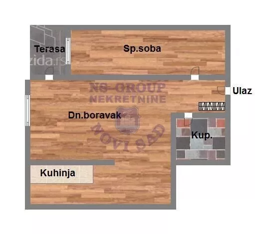 Dvosoban stan | 4zida