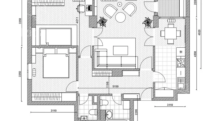 Trosoban stan | 4zida