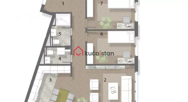 Četvorosoban stan | 4zida