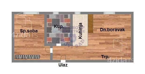 Dvosoban stan | 4zida